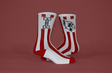 Custom Socks for Illinois State University