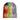 Custom beanie with eBay logo in a multicolor grid pattern covering entire hat and fold