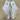 White Socks with Lemon Embroidery and Yellow Grips