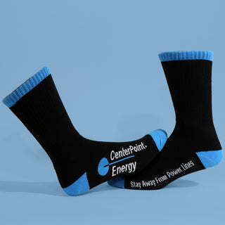 Custom Socks for CenterPoint Energy