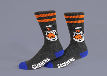 Custom Socks for The Pomona–Pitzer Sagehens