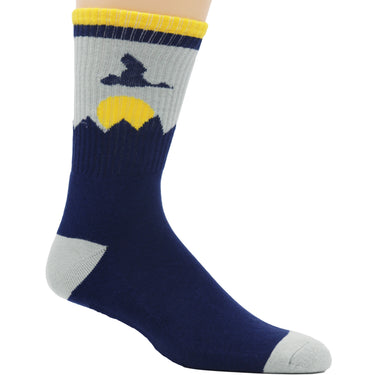 Custom Woven Crew Athletic Socks