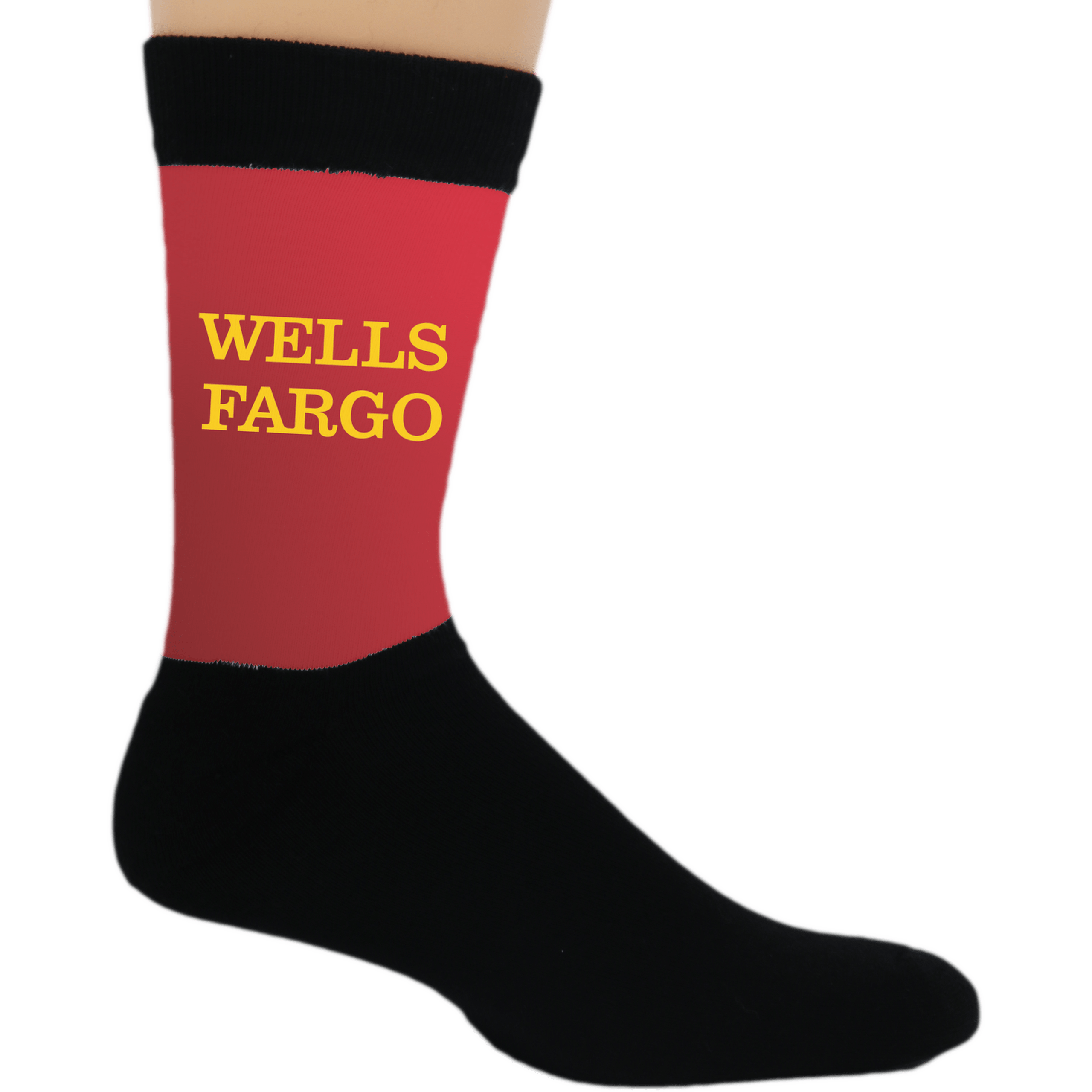 Custom Hybrid Dye Sublimation Dress Socks Flagpin Custom Socks