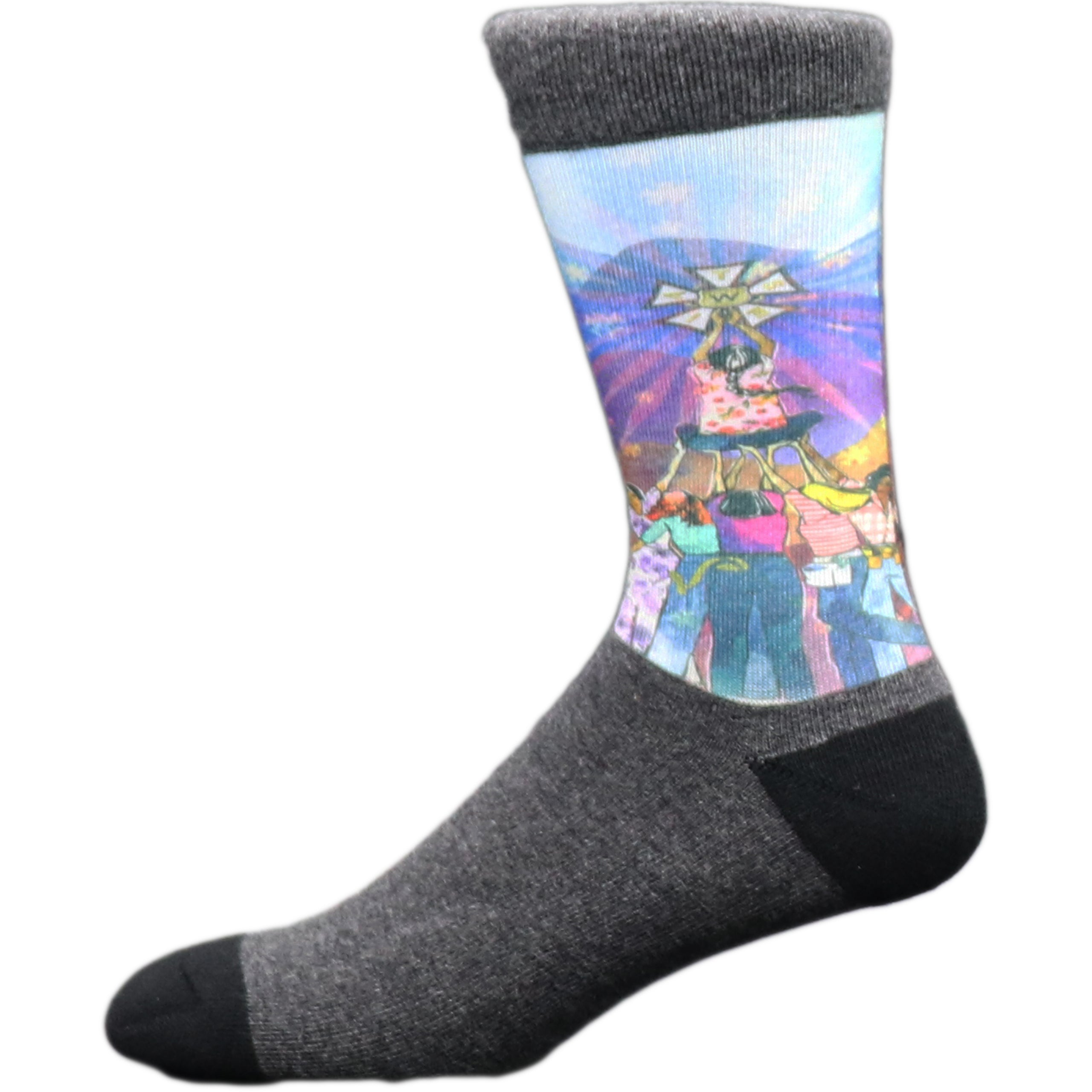 Custom Sublimated Dress Socks – Logo & Bulk Orders – Flagpin Custom Socks
