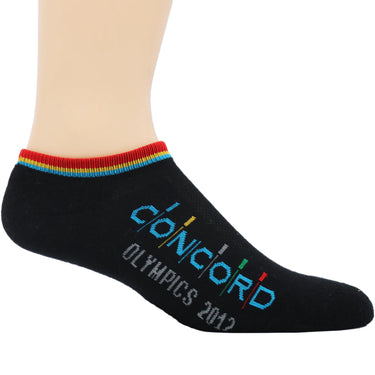 Custom Woven No Show Socks